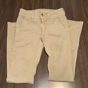 American Eagle Khakis Super Stretch bootcut